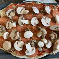 Par-Baked Pizza, red  arom