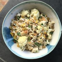 Couscous with Chicken and Cauliflower