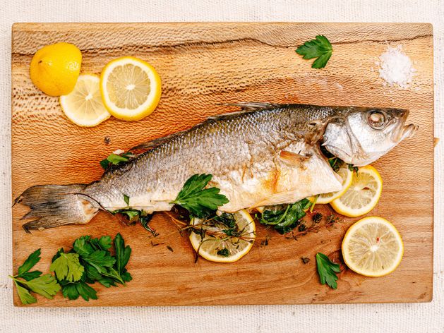 Whole Roasted Fish with Lemon and Herbs