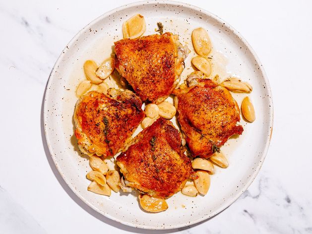 20 Clove Garlic Chicken