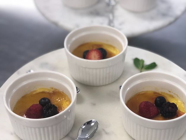 Creme Brulee wide display