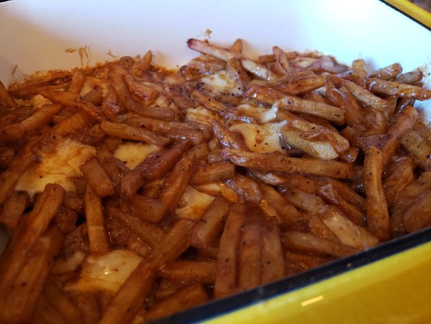 Poutine Fries wide display
