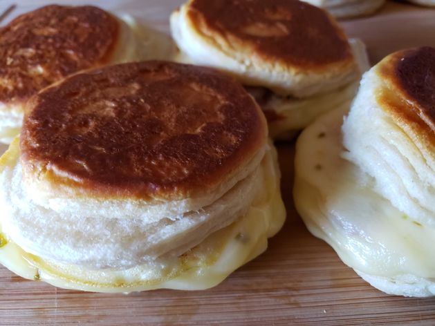 Biscuit Breakfast Sandwiches wide display