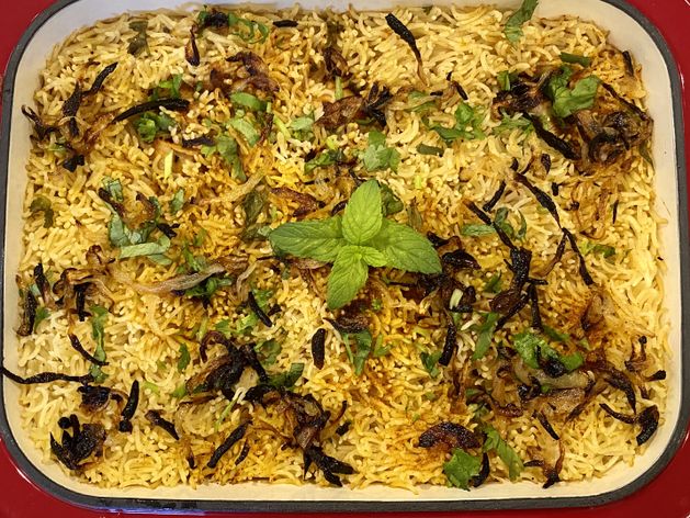 Chicken Biryani wide display