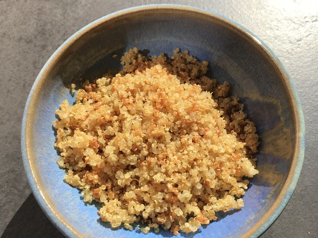 Crispy Air-Fried Quinoa wide display