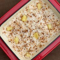 Coconut & Pineapple Rice Pudding