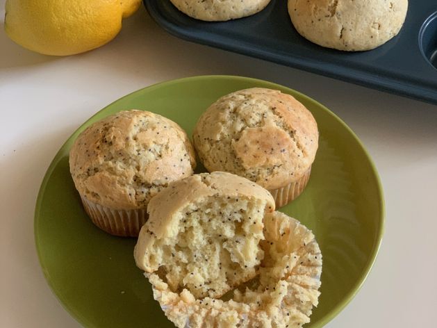 Lemon Poppy Seed Muffins wide display