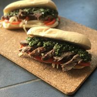 Chimichurri Steak Sandwiches