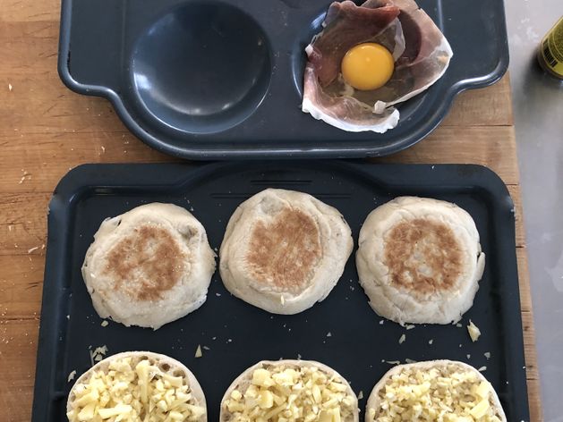 Andrew's Breakfast Sandwich wide display