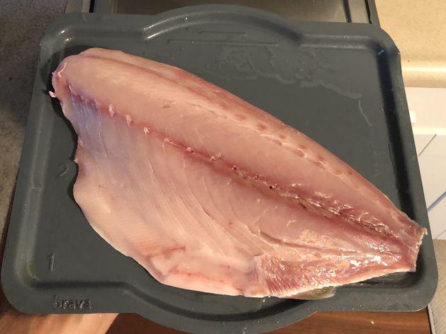 Hamachi side, 2 lbs (skin-on) wide display