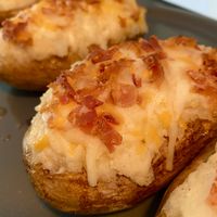 Cheesy Twice Baked Potatoes