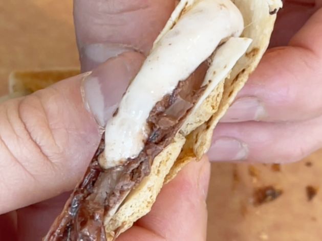 Smores Quesadilla Wedge wide display