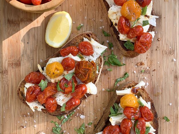 Roasted Tomato Caprese wide display