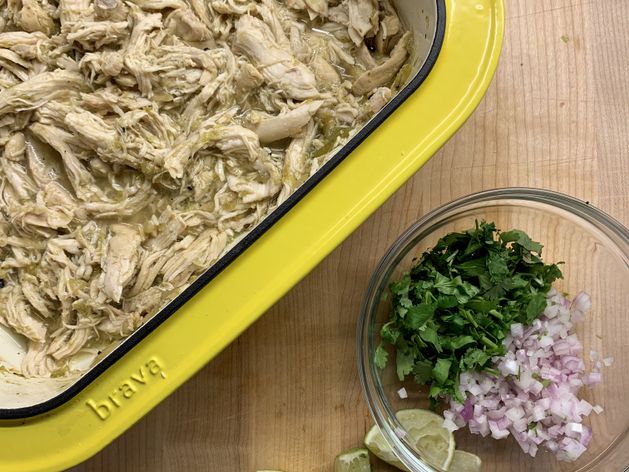 One Pot Shredded Chicken wide display