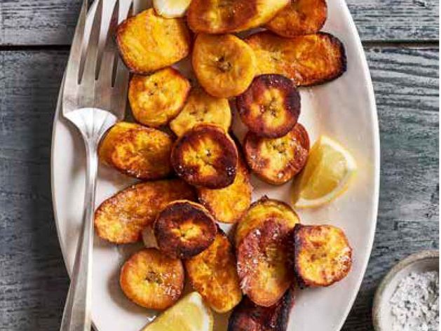 ndizi Kaanga (Fried Plantains) wide display