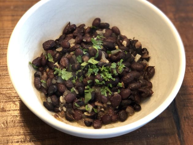 Black Beans (quick & easy) wide display