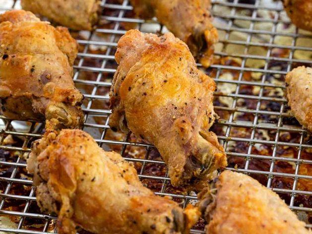 Air Fry Chicken Wings wide display