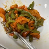 Bell Peppers, Touch Up Doneness, Sear