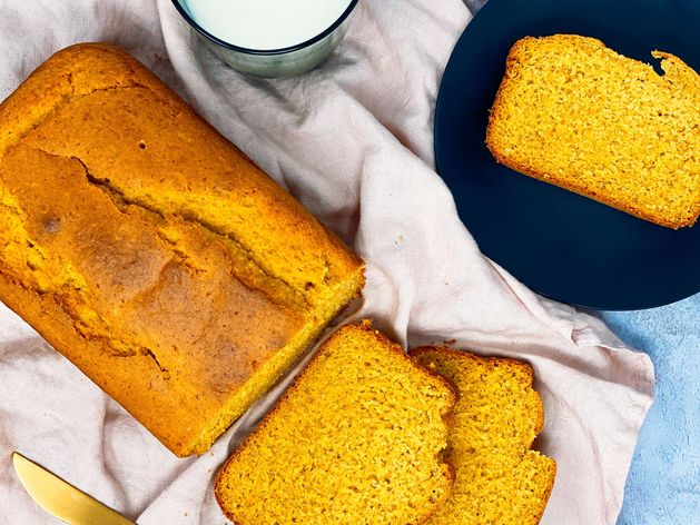 Gluten Free Pumpkin Banana Bread wide display