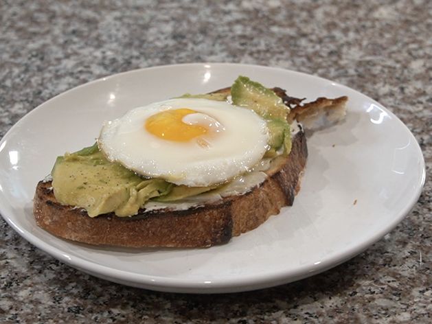 Avocado Toast w/ Egg wide display
