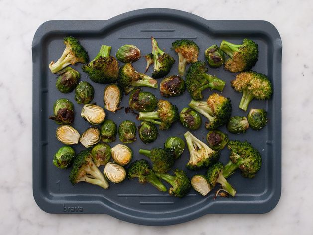 Broccoli and Brussels Sprouts