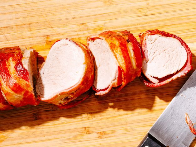 Bacon Wrapped Pork Tenderloin