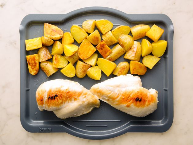 Chicken Breasts and Potatoes
