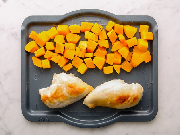 Chicken Breasts and Butternut Squash