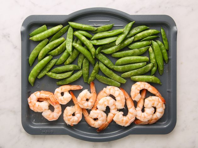 Shrimp and Snap Peas