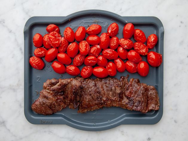 Skirt Steak and Cherry Tomato