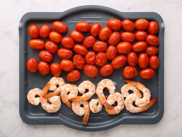 Shrimp and Cherry Tomatoes