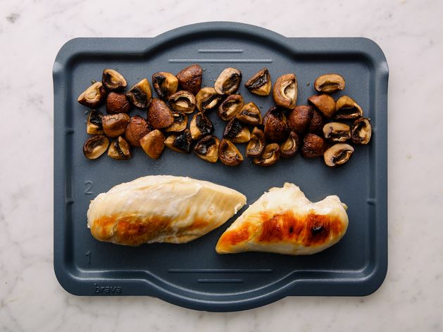 Chicken Breasts and Mushrooms