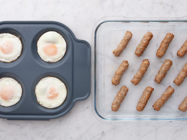 Eggs and Frozen Sausage Links