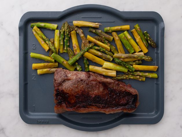 NY Strip Steak and Asparagus