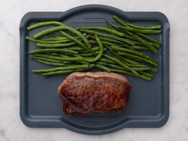 NY Strip Steak and Green Beans