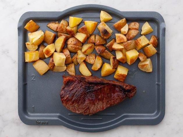 NY Strip Steak and Potatoes