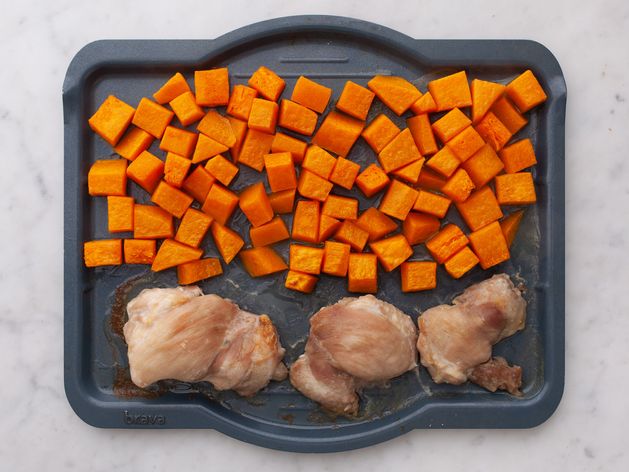 Chicken Thighs (Boneless and Skinless) with Butternut Squash