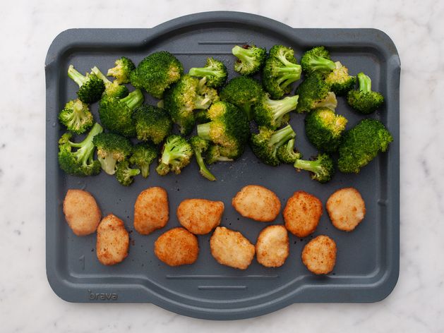 Chicken Nuggets and Broccoli