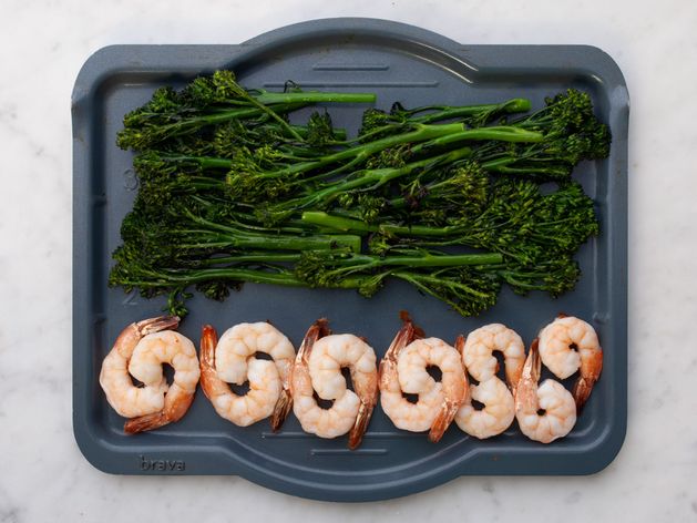 Shrimp and Baby Broccoli