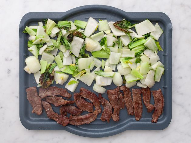 Stir Fry Beef and Bok Choy