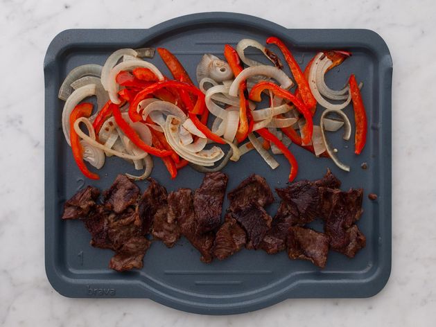 Stir Fry Beef with Onions and Peppers