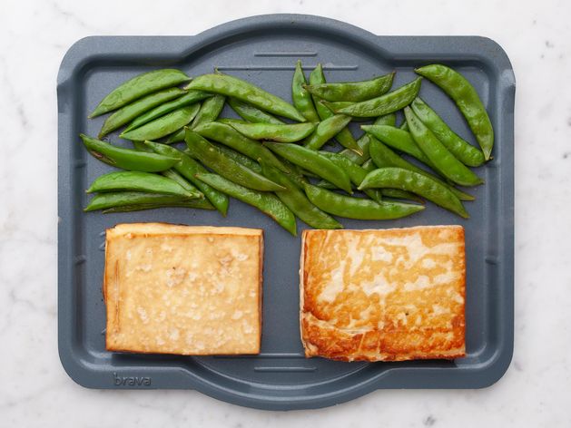 Tofu and Snap Peas