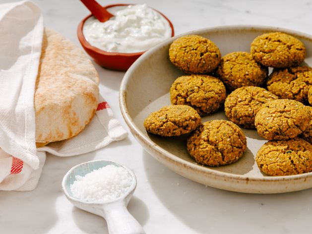 Crispy Baked Falafel