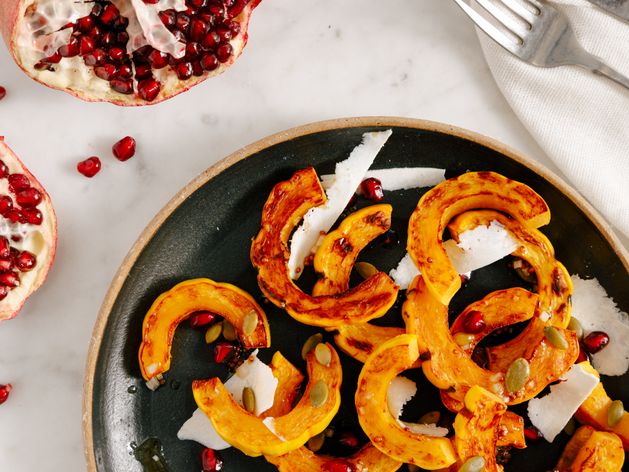 Roasted Delicata Squash Salad