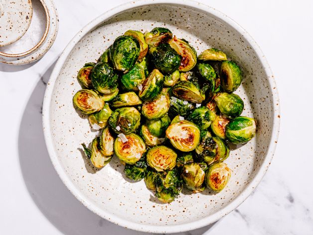 Air-Fried Brussels Sprouts