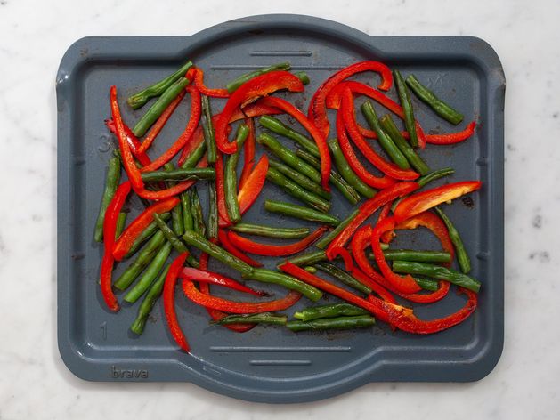 Green Beans and Bell Peppers