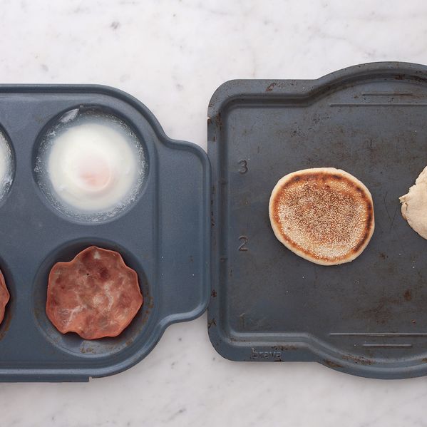 Eggs Benedict with English Muffins image