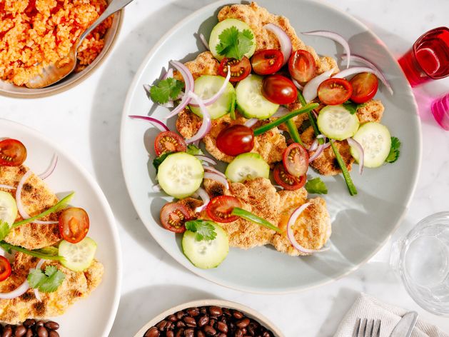 Crispy Mexican Chicken Cutlets