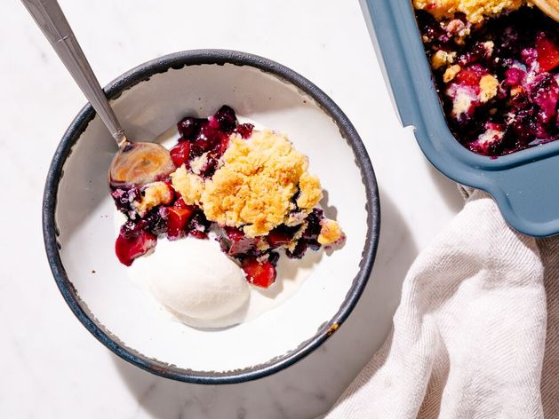 Summer Fruit Cobbler