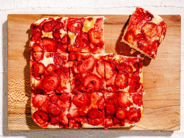 Strawberry Upside-Down Cake